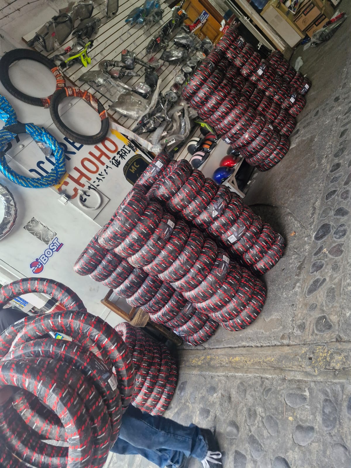 Inventario de llantas para moto en MCBROSS Temixco Morelos